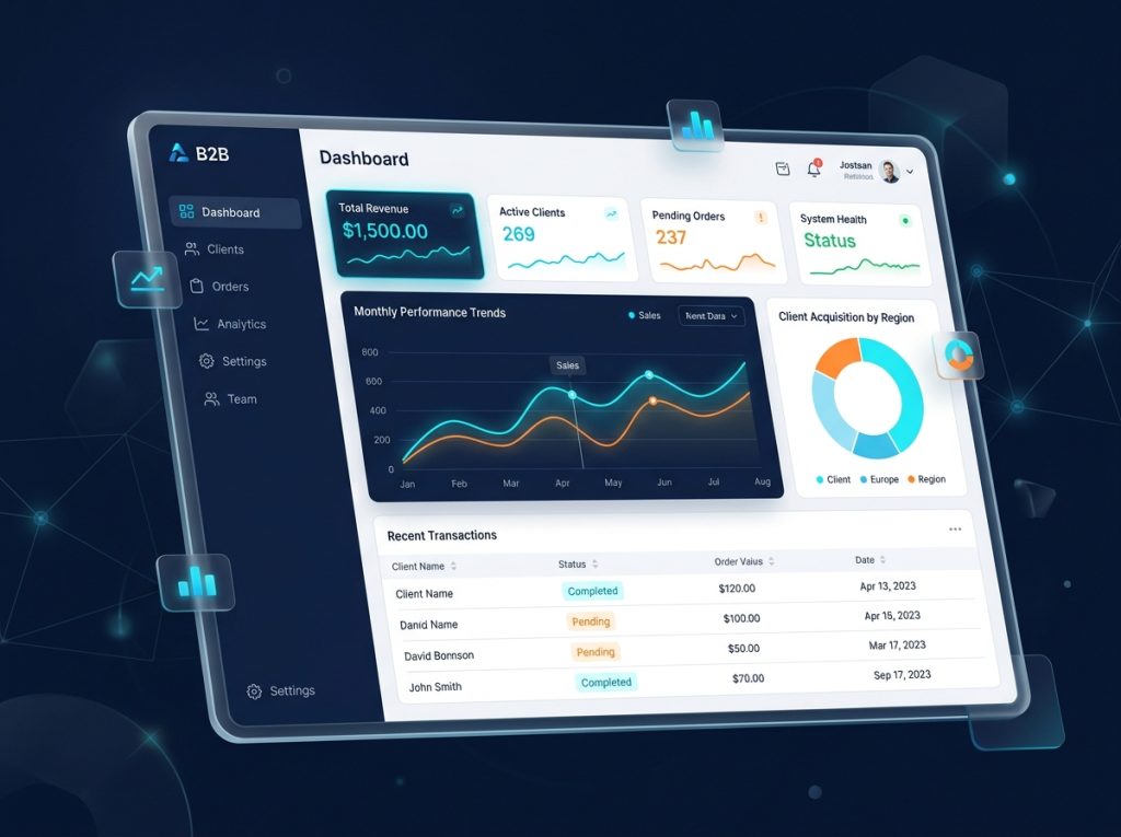 Việc chọn đúng công ty thiết kế web b2b sẽ quyết định sự thành bại của nền tảng kinh doanh.