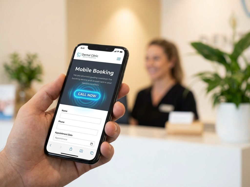 Toi uu giao dien Mobile va Form dang ky tren Landing page nha khoa