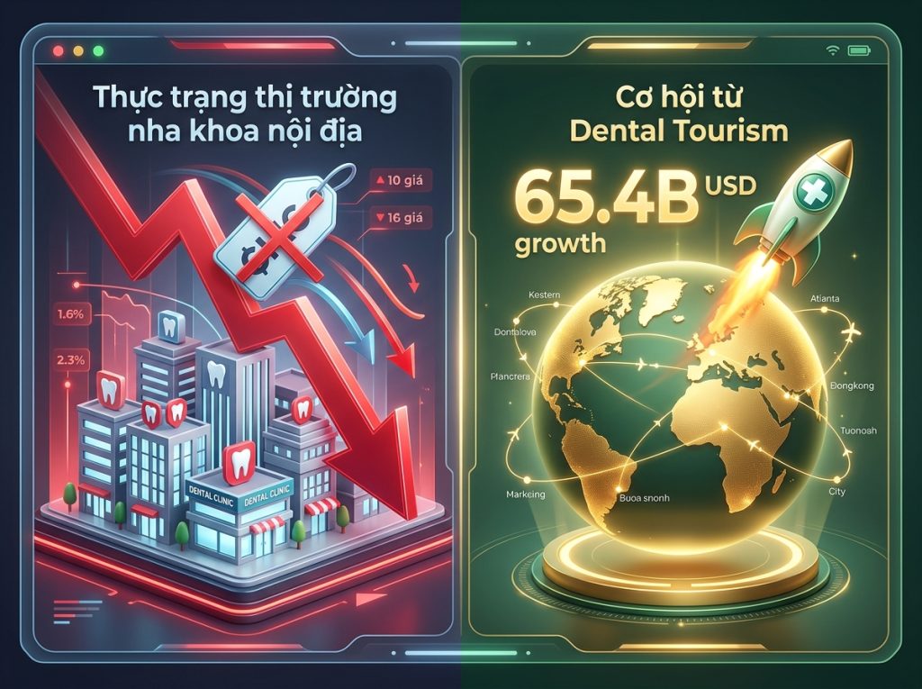 Thuc trang thi truong nha khoa noi dia va co hoi tu Dental Tourism